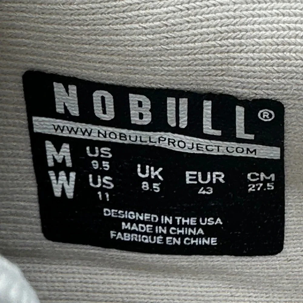 NOBULL OutWork Edge Trainer Mens 9.5 Womens 11 Grey Training CrossFit Shoes